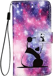 for iPhone 11 Pro Max Case, PU Leather Phone Flip Wallet Silicone Protective Painted Marble[Tripod Function] Phone Case-XMBB