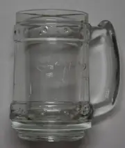 Official Captain Morgan logo Embossed rum cola or beer glass merchandise NEW