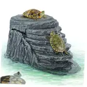 Turtle Tank Filter 92GPH Aquarium Filter with Basking Platform and Climbing
