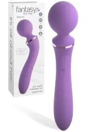 Pipedream Dual Ended 7.7" Silicone Wand Vibrator