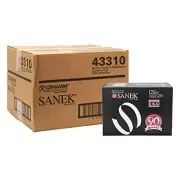 SANEK Salon Barber Stylist Neck Strips (12 Packs of 60) SD-43310 (4 Pack)