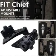Adjustable Passenger Floorboard Mounts For Indian Chief Dark Horse Roadmaster Pursuit Challenger Springfield Chieftain Vintage
