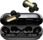 Monster AI Translation Earbuds Open AC601, 3-in-1 Translator Wireless Earphones, Bluetooth 5.4 Open Earbuds with 115 Languages Translation, Real-Time AI & Touch Control Wireless Headphone (Black)