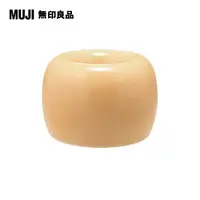 在飛比找PChome24h購物優惠-【MUJI 無印良品】白磁牙刷架/1支用/黃色