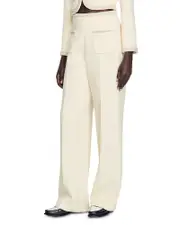 Sandro Vaye Tweed Flare Pants