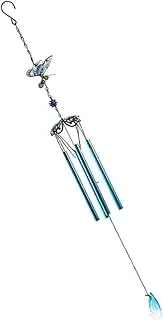 BESPORTBLE Butterfly Wind Chime Decor 3D Iron Craft Wind Chime Garden Ornament Unique Sound Effect