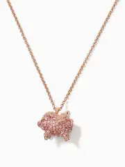 pave pig mini pendant