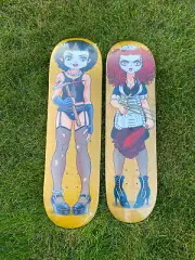 Strangelove Skateboards Sci-fi Double Feature Maid , Doctor Combo