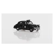DDA 1:64 Scale FJ Holden Police Sedan Black Diecast Toy Model