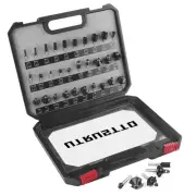 Router Bits 1/4 Inch Shank 30 Pieces, Tungsten Carbide 1/4" Router Bit Set, f...