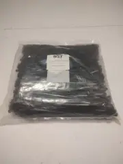 Bolt Dropper 8 Inch Heavy Duty Black Zip Ties 1000-Piece Self-Locking