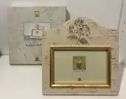 Cheri Blum 'Beauty in Full Bloom' Hydrangea Gold Finish Frame Desktop/Wall 6x4
