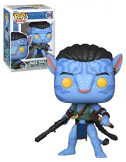 Funko POP! Movies Avatar The Way Of Water #1549 Jake Sully (Battle) - New
