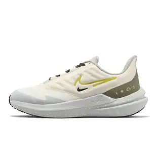 Nike 防潑水慢跑鞋 Wmns Air Winflo Shield 女鞋 男鞋 米白 綠 反光 緩震 運動鞋 DM1104-100