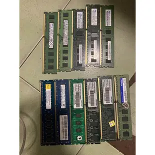 沒終保記憶體 ddr3 4G 1333 1600金士頓 創見 威剛 三星 等等 雜牌DDR3-4G