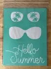 Chalk Couture Hello Summer Club Size B Transfer Stencil 8x10 Retired