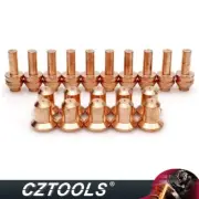 20pcs Plasma Electrode 176655 Nozzle 176656 Tip for Miller ICE-25C ICE-27C Torch