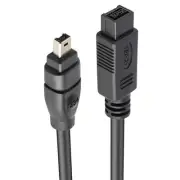 SplendoRoute FireWire Cable 9 Pin to 4 Pin Male to Male iLink DV Cable IEEE 1...