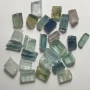Natural Tourmaline Multicolour Crystal’s From Afghanistan Weight :13.25Carats