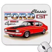 FORD CAPRI V6 GT MOUSE PAD ( 8 CAR COLOURS)