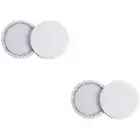 2pcs Stretched Canvas Cotton Painting Balnk Artist Canvas Painting Board Panel