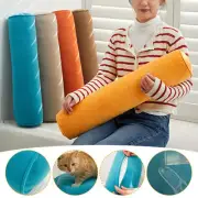 Cylindrical pillowcase Velvet Sofa Long Pillow Cover Roll Neck Back Headrest 1x