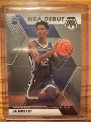 2019-20 Panini Mosaic NBA Debut Ja Morant