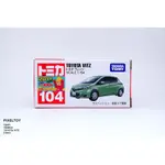 【TOMY】TOMICA TOYOTA VITZ【104 新車貼】