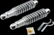 DS Chrome 12in Heavy Duty Premium Ride Height Adj Shocks Dyna Super Glide 95-10