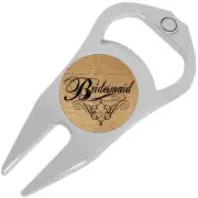 Bridesmaid Golf Ball Marker Divot Repair Tool Bottle Opener