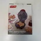 New - Dash Lonestar Mini Waffle Maker TEXAS 4 in. Nonstick, Red - Free Shipping