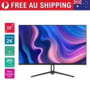 Kogan 32" Inch QHD 75Hz Frameless FreeSync Monitor (2560 x 1440), 32 Inch,