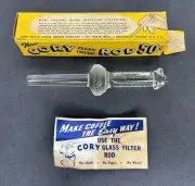 Vintage New Cory Glass Filter Rod Vacuum Coffee Maker Replacement NOS Box C3