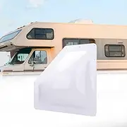 RVGUARD RV Skylight Replacement, 11" x 24" Outer Dimension Skylight Fits All Standard 8" x 20" Openings, RV Skylight for Camper Trailer Fifth Wheel Truck, UV Resistant, Impact Resistant, White