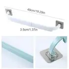 Self Adhesive Rail Rack Towel Rail Wall Mounted Towel { Holder V0C2