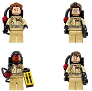 4Pcs Ghostbusters Building Blocks Figures Toys Set Minifigure Kids Collectible Toy Gifts