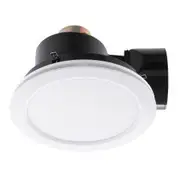 Mercator Revoline Large Round Exhaust Fan with 17W LED Tri Colour Light