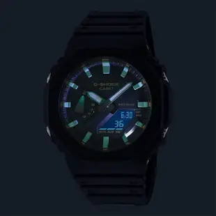 CASIO 卡西歐 G-SHOCK 2100八角鏽鐵意象手錶 GA-2100RC-1A