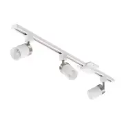 Lithonia Lighting Track 3.7? (3-Lights) Halogen Kit Brushed Nickel (1-Pack)