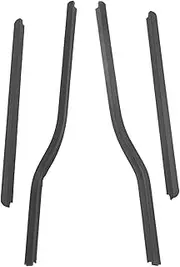 XTevu Window Seal Strip, Weatherstrip Molding, Car Window Edge Trim Compatible with Ford F-450 F-550 Super Duty F81Z‑2625596‑AA, Door Glass Rubber Seal