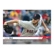 Chris Sale 2nd Immaculate Inning of Season Complete Game SO Topps Now Card #336
