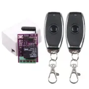 5V/12V/24V Wireless Remote Control Relay Switch Receiver Module +RF Transmitter#