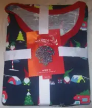 Wondershop Men’s Holiday Christmas Elfs & Trees Family Pajamas Set size L (B242)