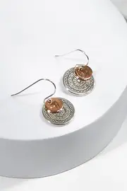 Circle Of The Sun Drop Earring--NES-SUNEAR-S20