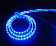 UL Listed, 164 Feet, 18000 Lumen, Blue, Dimmable, 110-120V AC Flexible Flat L...