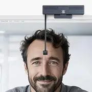 Pro 4K HD Webcam with Eye Contact, Noise Cancelling Mic, Plug and Play USB for Mac & PC Zoom, Skype, Teams Web Cam, Conferencing and Video Calling, Computer Accessories