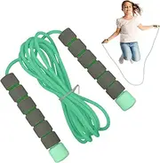 Kid Jump Rope | Kids Jumping Rope | Knot-Proof Skipped String Lightweight Non-Slip Foam Grip For Fitness Beginner Workouts School PE Classes