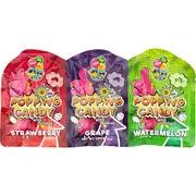 Assorted Popping Candy lollipops (Pack of 3)