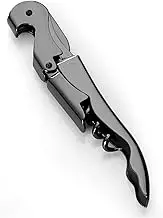 Waiters Corkscrew Professional Waiter Corkscrew Wine openers，stainless steel Wine Key,Classic All-in-one Corkscrew, Bottle Opener and Foil Cutter (1Pack Gun Black)…