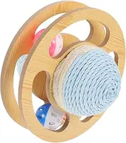 Cat Scratching Post with Interactive Ball Durable Material for Indoor Cats Engaging Claw Grinding Protects Furniture from Scratches